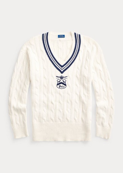 Suéter Polo Ralph Lauren Embroidered Cricket Homem 10895-TMUW